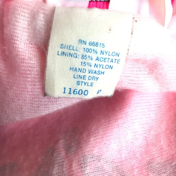 50's Style Pink Satin Bomber Poodle Style Jacket  Mac's Diner Vtg  2XL - Picture 12 of 13